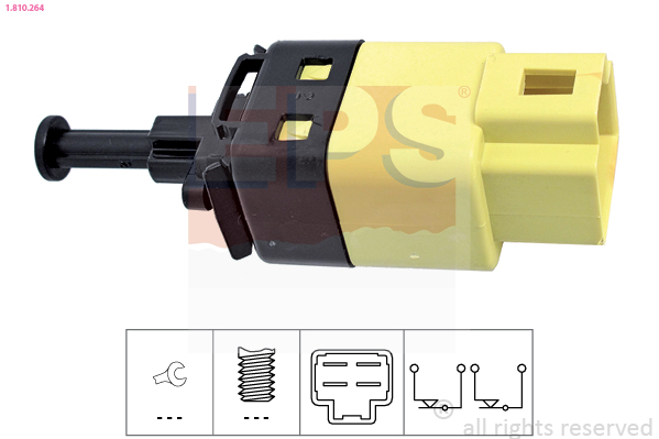 Brake Light Switch - 1.810.264 EPS
