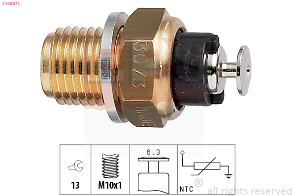 Sensor, oil temperature - 1.830.073 EPS
