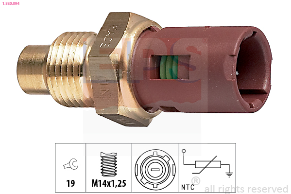 Sensore, Temperatura refrigerante - 1.830.094 EPS