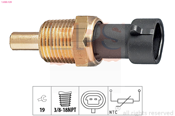 Sensor, oil temperature - 1.830.129 EPS