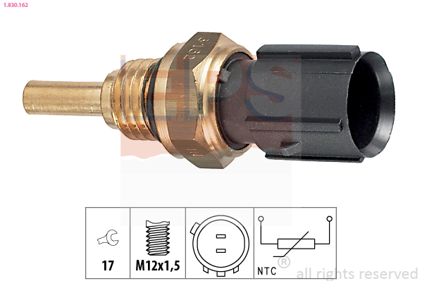 Sensor, coolant temperature - 1.830.162 EPS