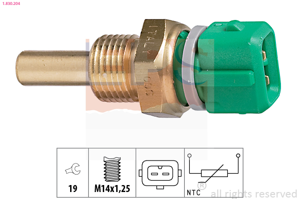 Sensore, Temperatura refrigerante - 1.830.204 EPS