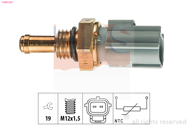 Sensor, oil temperature - 1.830.234 EPS