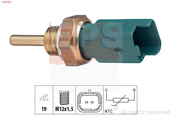 Sensor, coolant temperature - 1.830.261 EPS