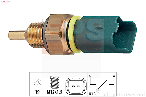 Sensore, Temperatura refrigerante - 1.830.276 EPS