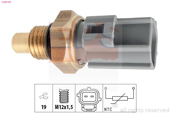 Sensor, fuel temperature - 1.830.281 EPS