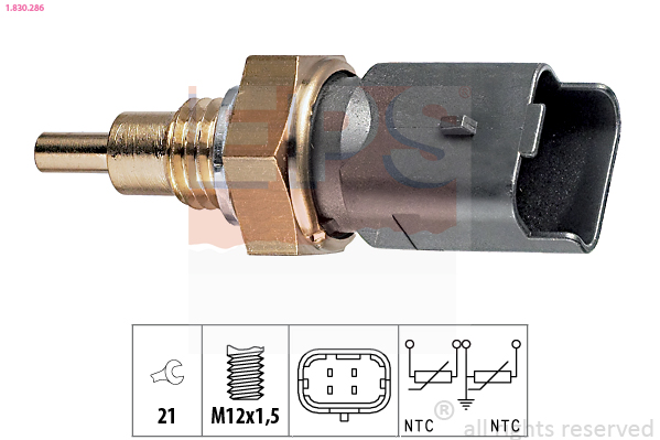 Sensor, coolant temperature - 1.830.286 EPS