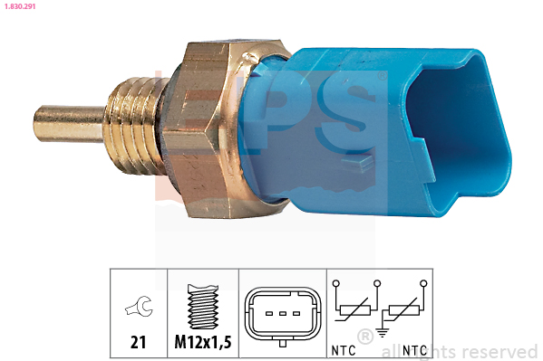Sensor, coolant temperature - 1.830.291 EPS