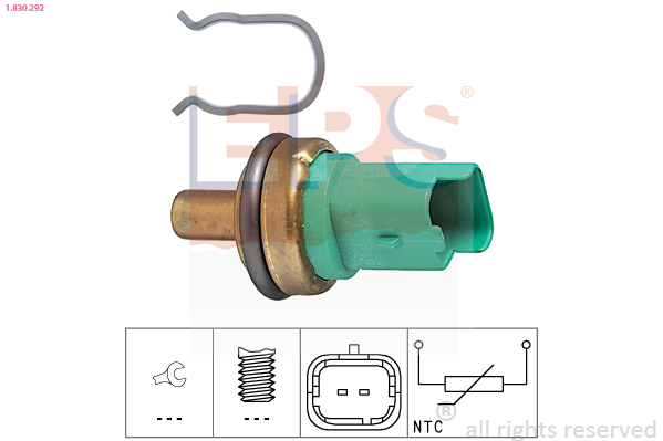 Sensor, oil temperature - 1.830.292 EPS
