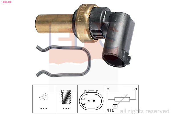 Sensor, oil temperature - 1.830.300 EPS