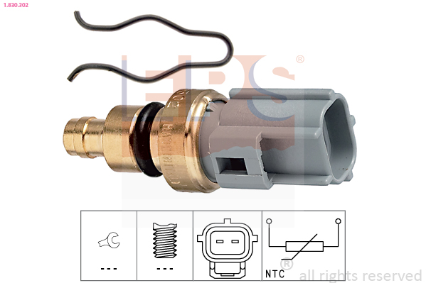 Sensor, coolant temperature - 1.830.302 EPS