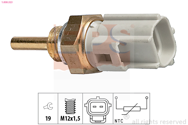 Sensore, Temperatura refrigerante - 1.830.323 EPS