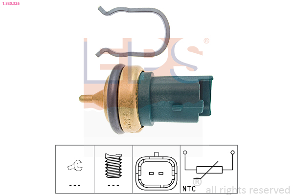 Sensor, coolant temperature - 1.830.328 EPS