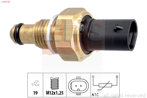Sensor, fuel temperature - 1.830.338 EPS