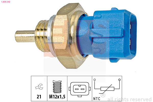 Sensore, Temperatura refrigerante - 1.830.342 EPS