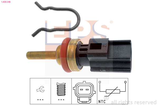 Sensor, coolant temperature - 1.830.346 EPS
