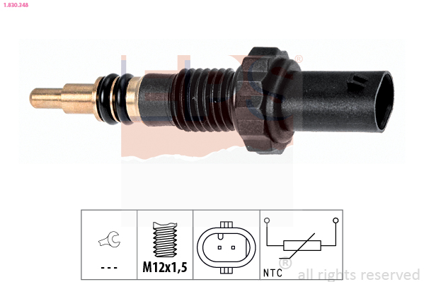 Sensor, Kühlmitteltemperatur - 1.830.348 EPS