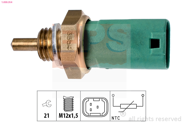 Sensor, coolant temperature - 1.830.354 EPS