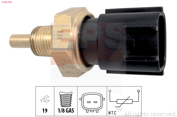 Sensor, oil temperature - 1.830.358 EPS