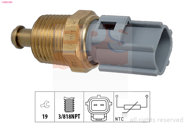 Sensor, oil temperature - 1.830.363 EPS