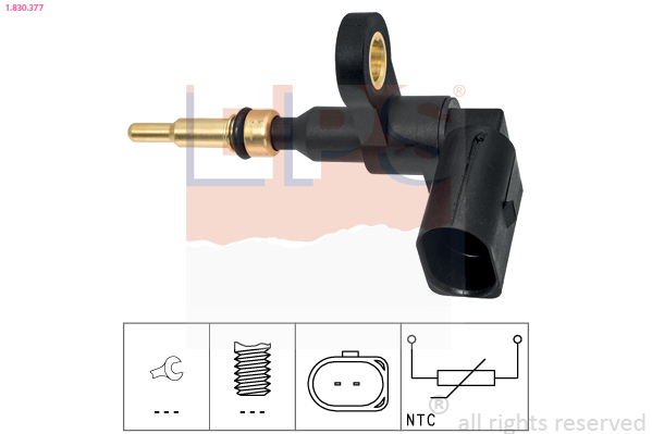 Sensor, coolant temperature - 1.830.377 EPS