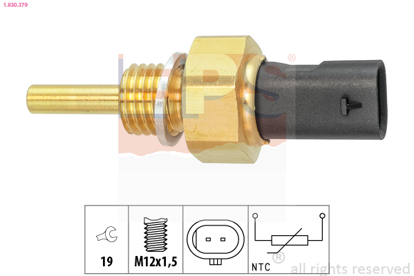 Sensor, coolant temperature - 1.830.379 EPS