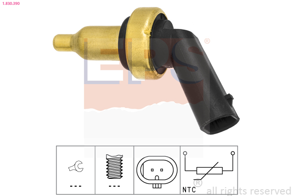 Sensor, coolant temperature - 1.830.390 EPS
