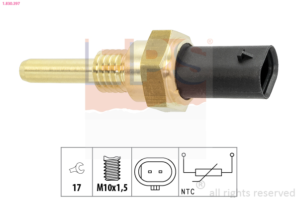 Sensor, coolant temperature - 1.830.397 EPS