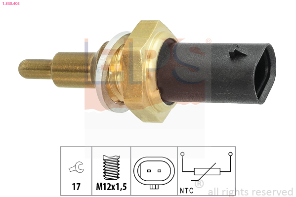 Sensor, coolant temperature - 1.830.405 EPS