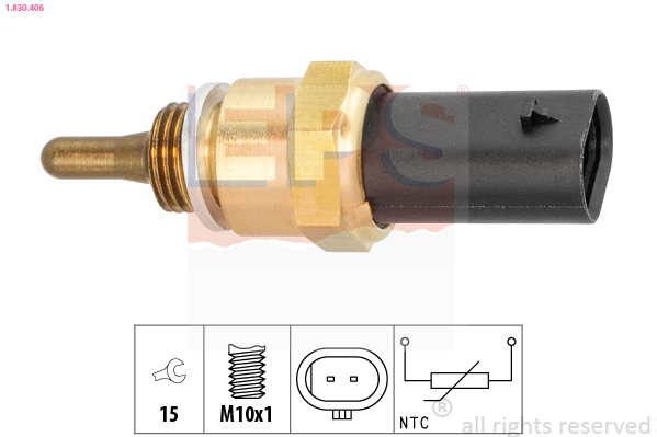 Sensor, oil temperature - 1.830.406 EPS