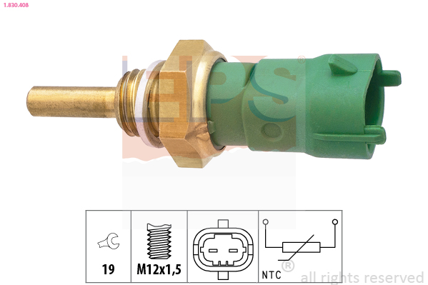 Sensor, fuel temperature - 1.830.408 EPS