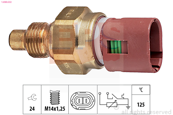 Sensore, Temperatura refrigerante - 1.830.532 EPS