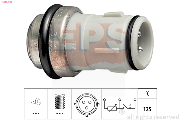Sensor, coolant temperature - 1.830.533 EPS