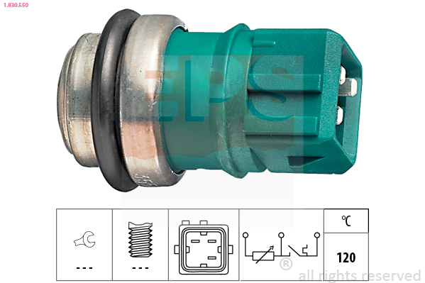 Sensor, coolant temperature - 1.830.550 EPS