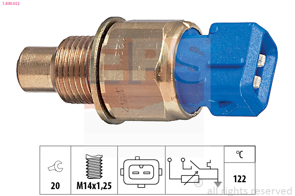 Sensor, coolant temperature - 1.830.552 EPS