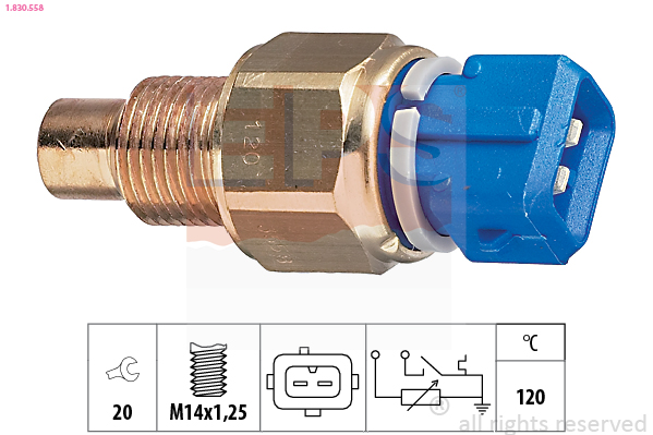 Sensor, coolant temperature - 1.830.558 EPS