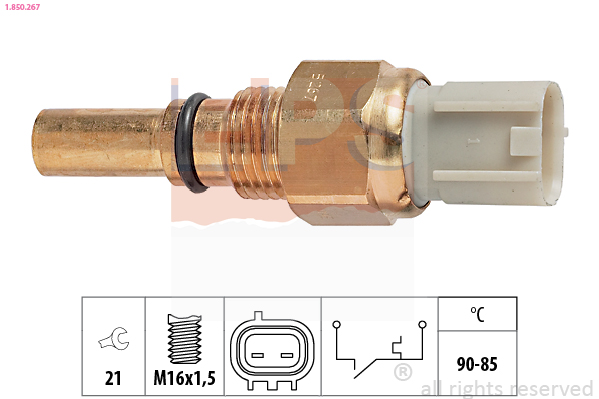 Termocontatto, Ventola radiatore - 1.850.267 EPS