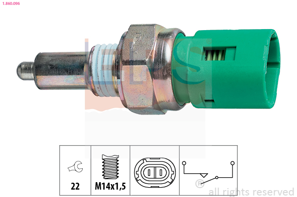 Switch, reverse light - 1.860.096 EPS