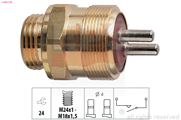 Switch, reverse light - 1.860.128 EPS