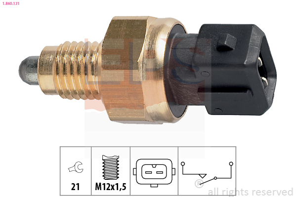 Interruttore, Luce di retromarcia - 1.860.131 EPS