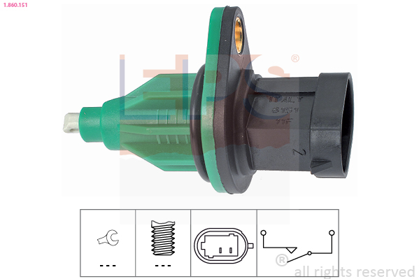 Switch, reverse light - 1.860.151 EPS