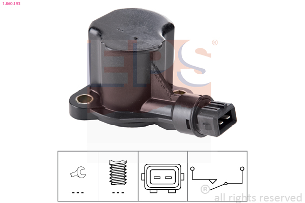 Switch, reverse light - 1.860.193 EPS