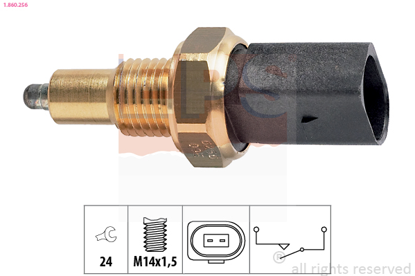 Switch, reverse light - 1.860.256 EPS