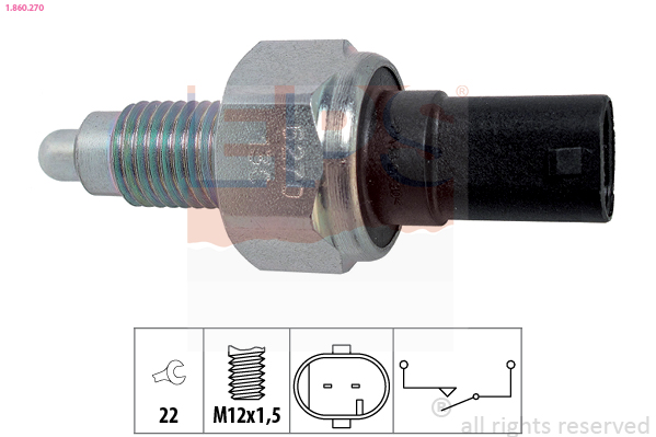 Switch, reverse light - 1.860.270 EPS