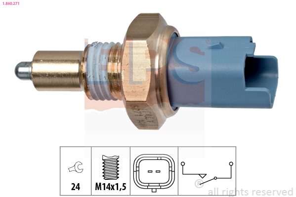 Switch, reverse light - 1.860.271 EPS