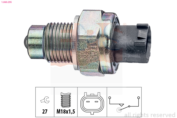Interruttore, Luce di retromarcia - 1.860.295 EPS