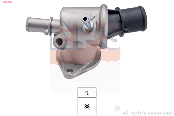 Thermostat, coolant - 1.880.114 EPS
