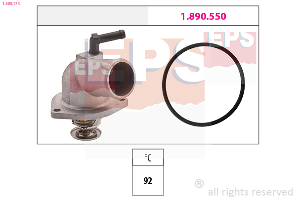 Termostato, Refrigerante - 1.880.174 EPS