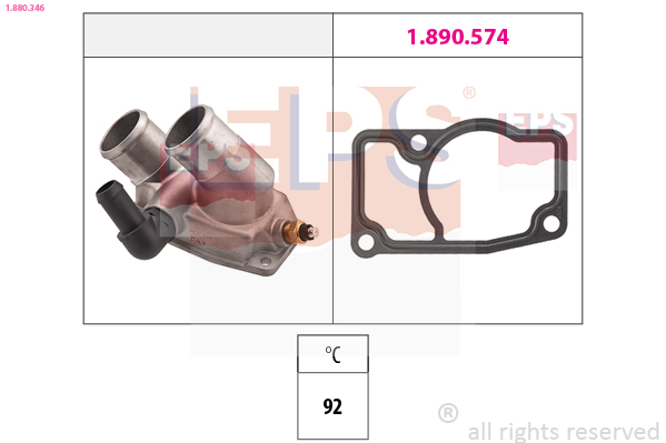 Termostato, Refrigerante - 1.880.346 EPS
