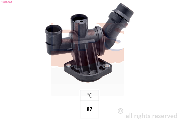 Thermostat, coolant - 1.880.668 EPS